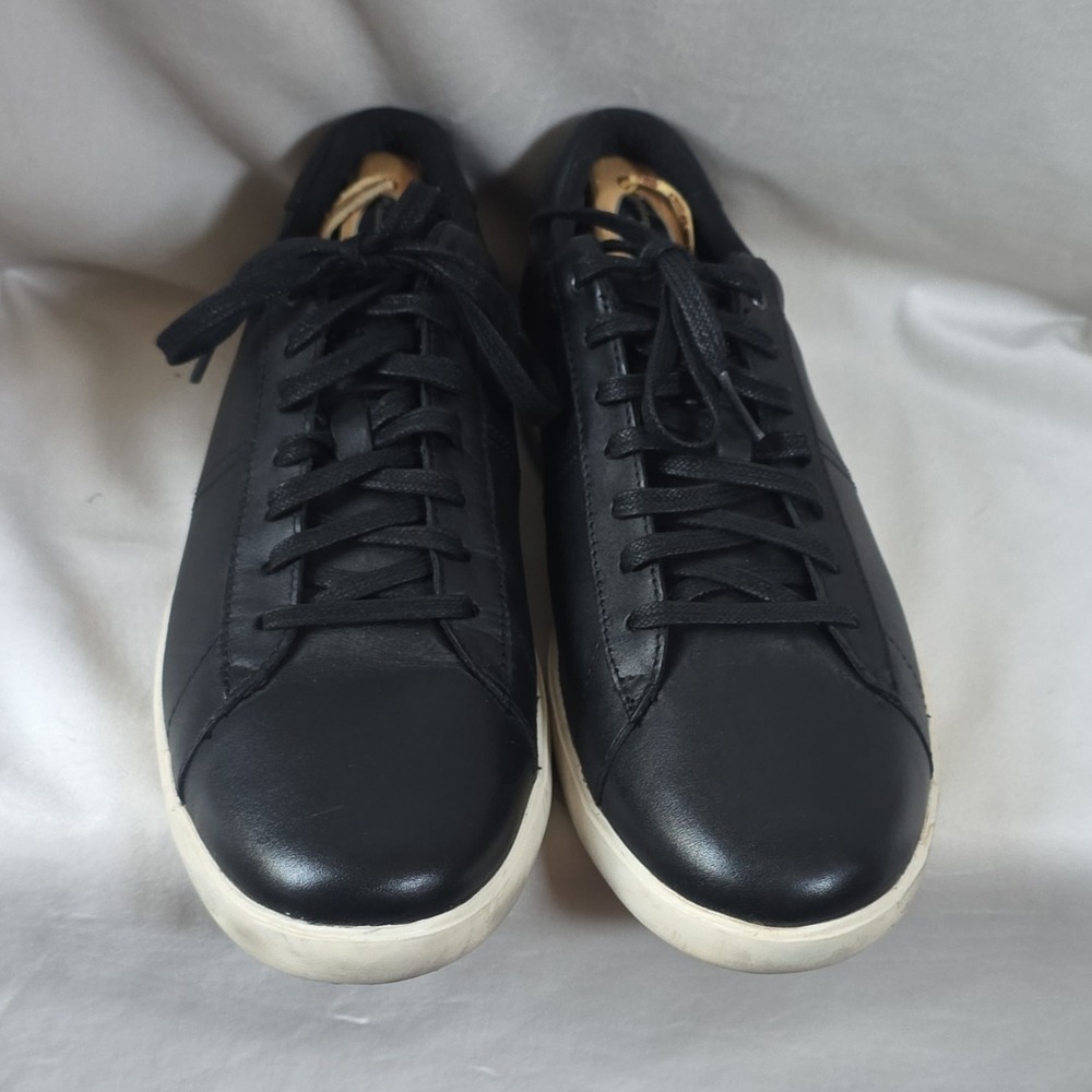 Cole Haan Grand O.S C32499 Men's 8 Black Low Top Lace-Up Sneakers